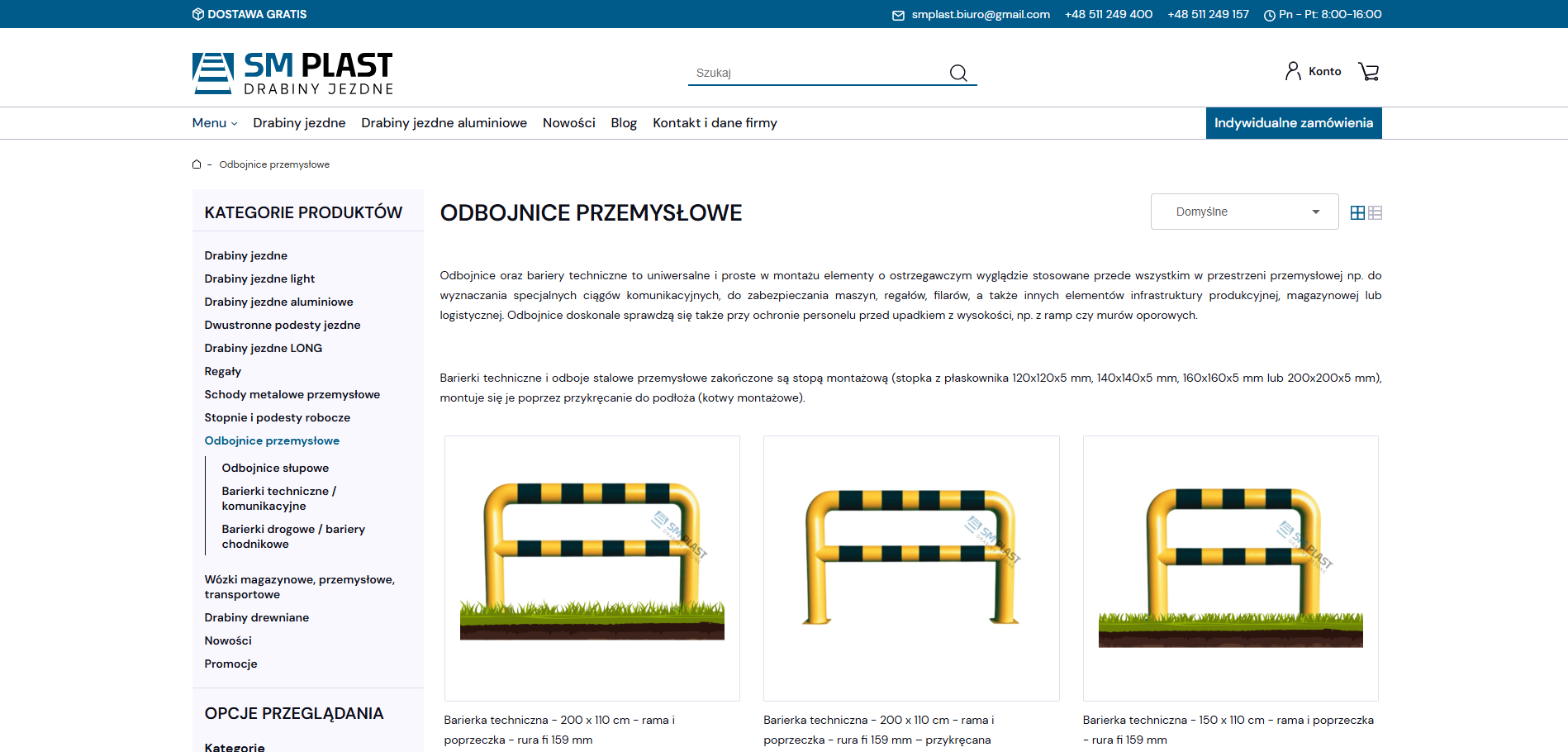 Odbojnice przemysłowe a automatyzacja zakładów – jak chronić infrastrukturę w erze robotyzacji