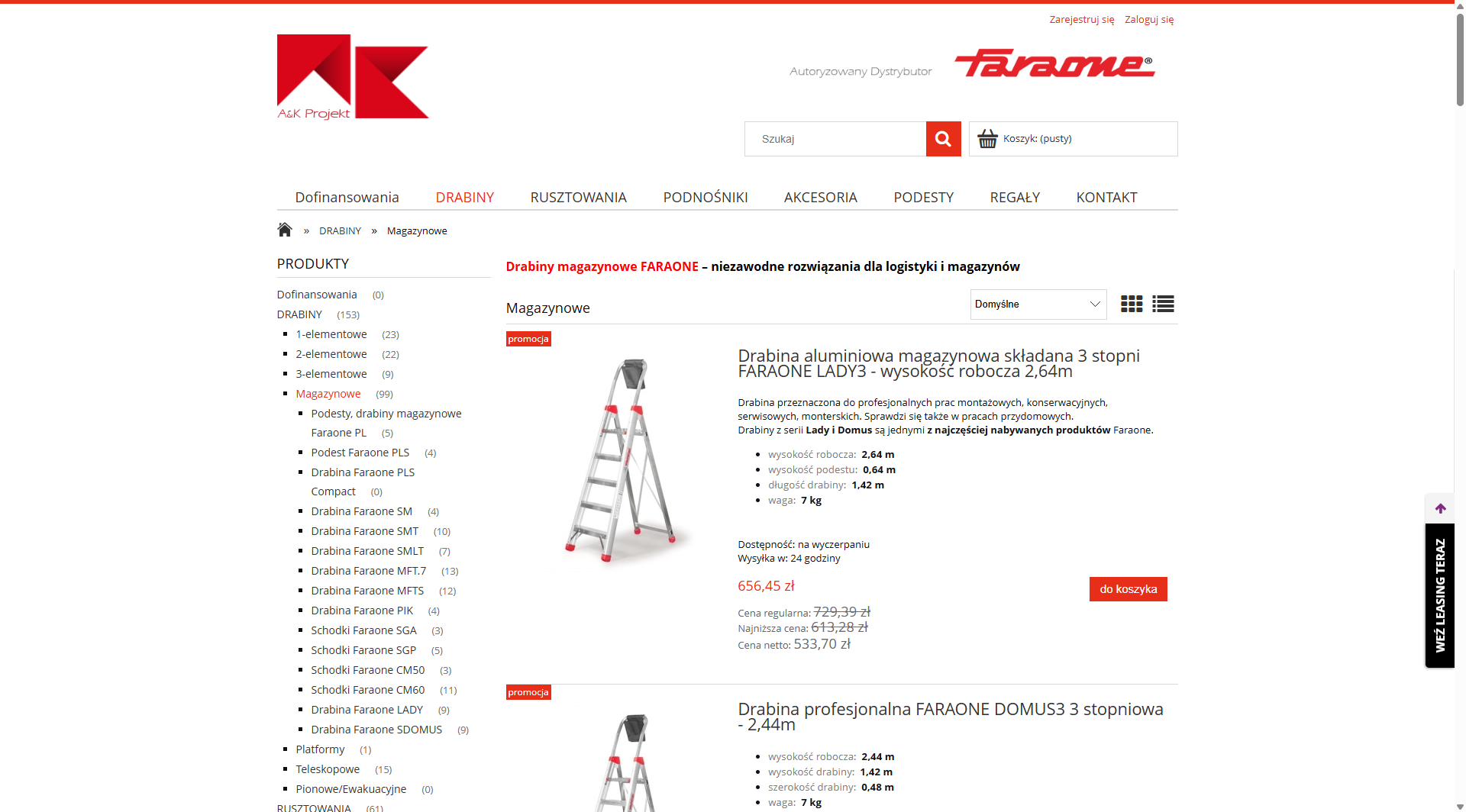 Drabiny magazynowe a wyposażenie magazynów wysokiego składowania - co warto wiedzieć?