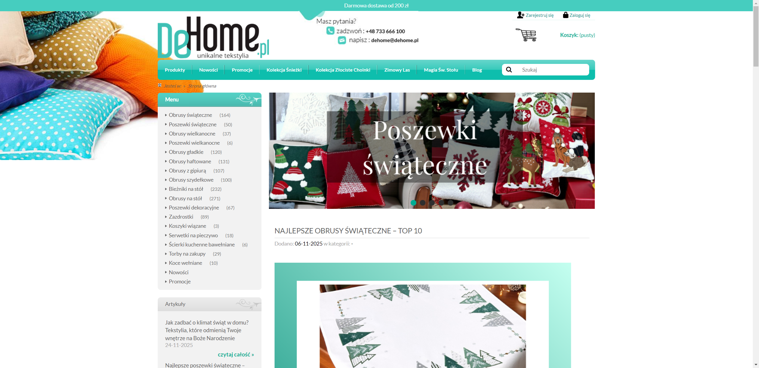 Czym kierować się przy wyborze tekstyliów domowych?